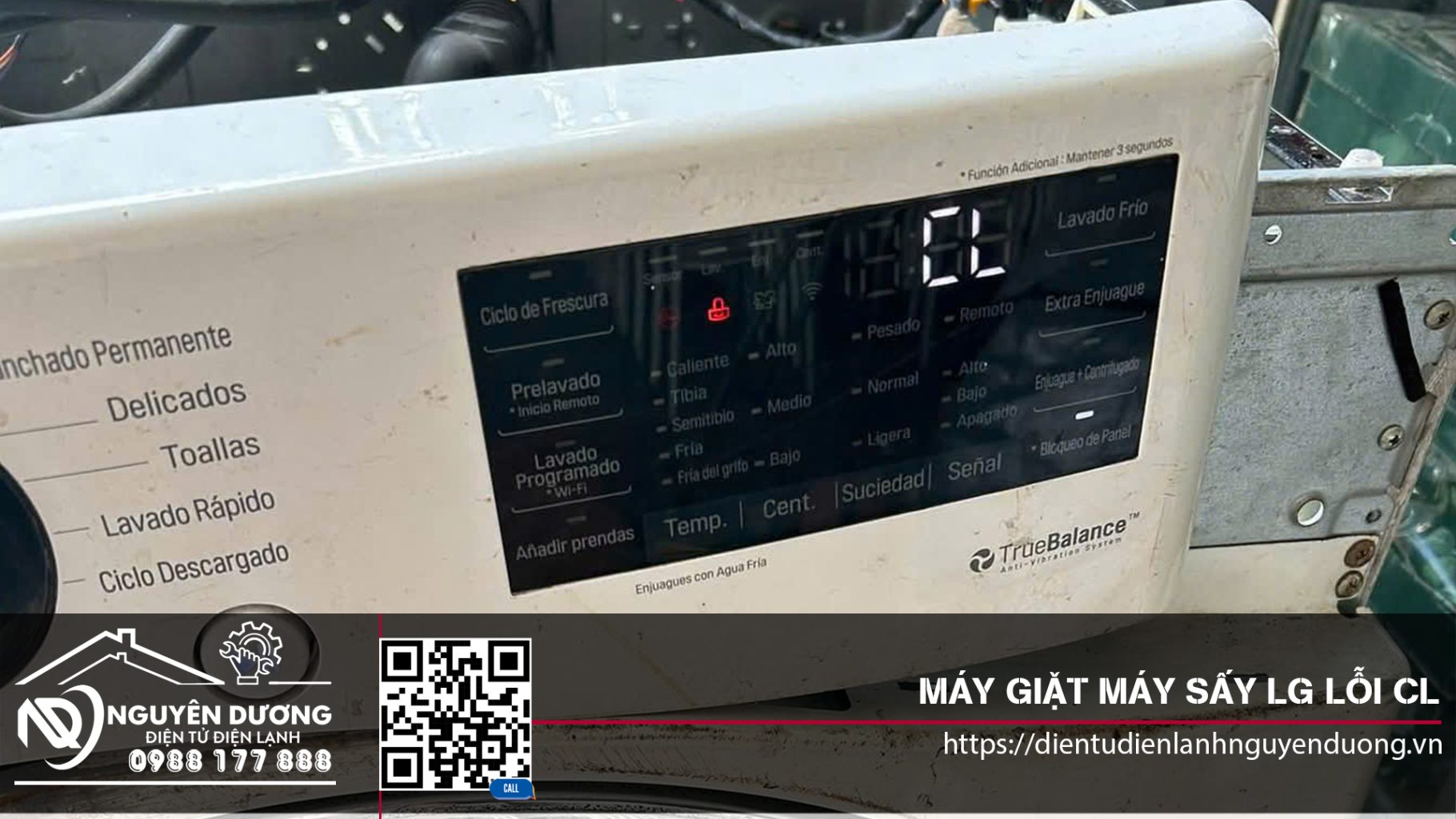 Máy Giặt Máy Sấy LG Lỗi CL
