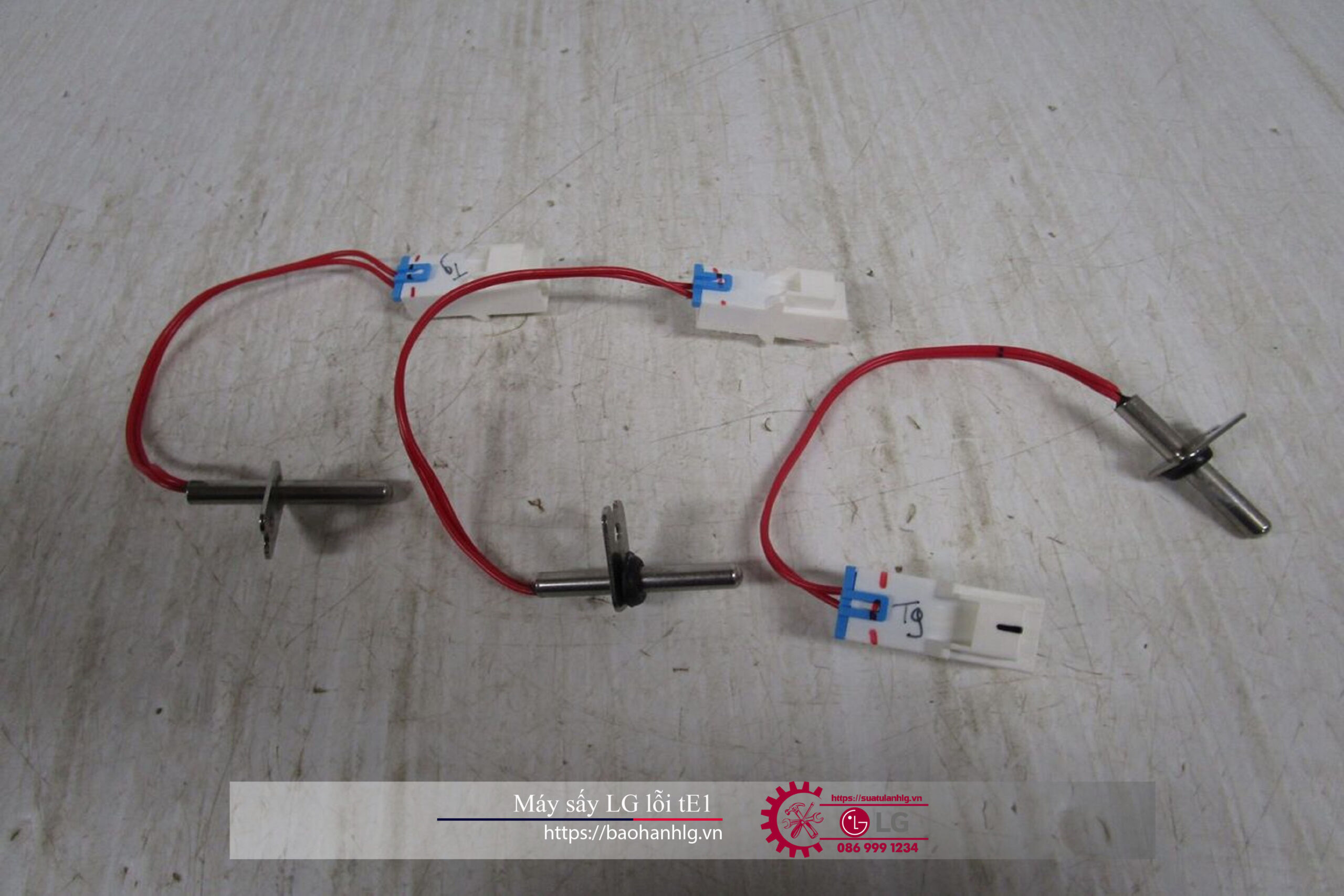 Có thể vì cảm biến hỏng nên máy sấy LG lỗi tE1