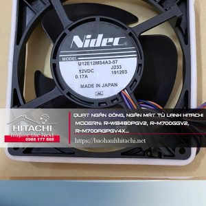 Quạt ngăn đông ngăn mát tủ lạnh Hitachi. Modern: R-WB480PGV2, R-M700GGV2, R-M700AGPGV4X...