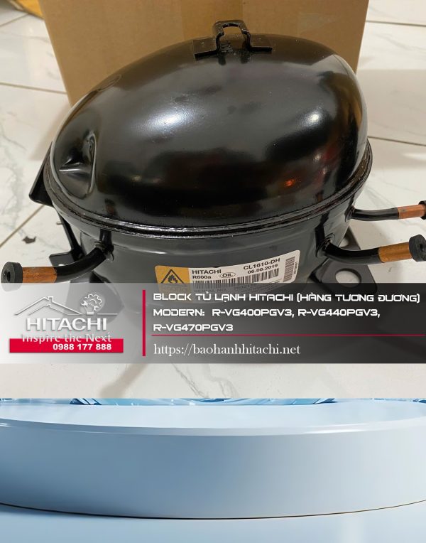 Block tủ lạnh Hitachi (hàng tương đương) Modern R-VG400PGV3, R-VG440PGV3, R-VG470PGV3