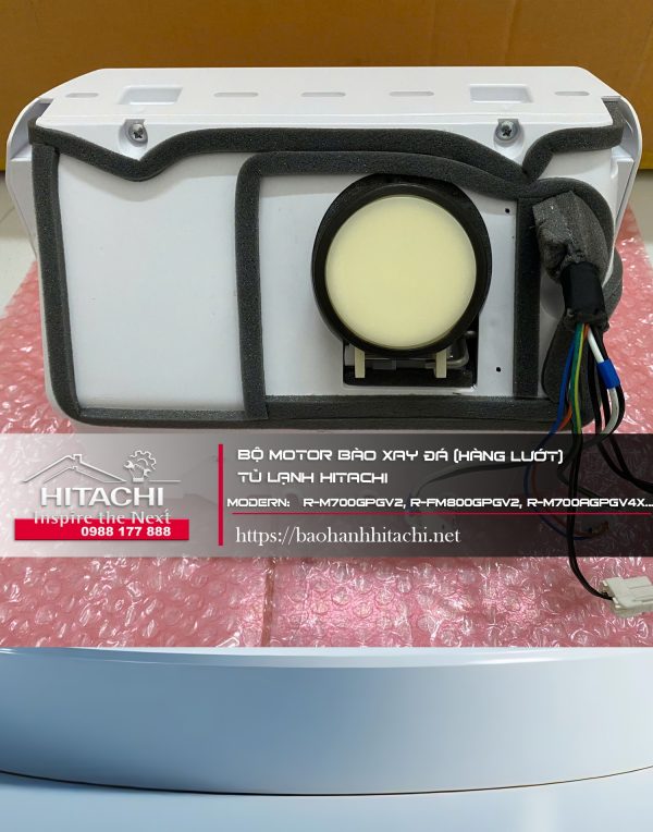 Bộ motor bào đá xay đá tủ lạnh Hitachi Modern R-M700GPGV2, R-FM800GPGV2, R-M700AGPGV4X...