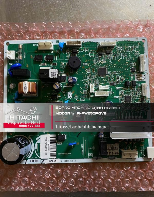 Board mạch tủ lạnh Hitachi Modern R-FW650PGV8