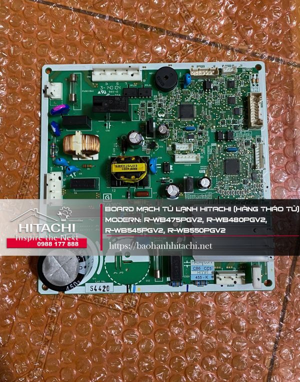 Board mạch tủ lạnh Hitachi (hàng tháo tủ) Modern: R-WB475PGV2, R-WB480PGV2, R-WB545PGV2, R-WB550PGV2