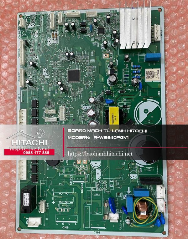 Board mạch tủ lạnh Hitachi Modern R-WB640PGV1