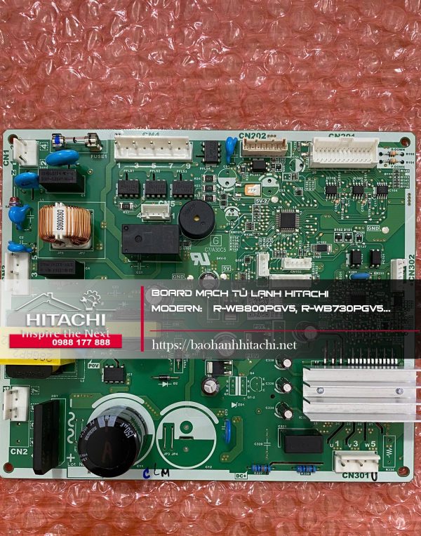 Board mạch tủ lạnh Hitachi Modern R-WB800PGV5, R-WB730PGV5...