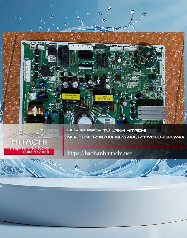 Board mạch tủ lạnh Hitachi Modern R-M700AGPGV4X, R-FM800AGPGV4X