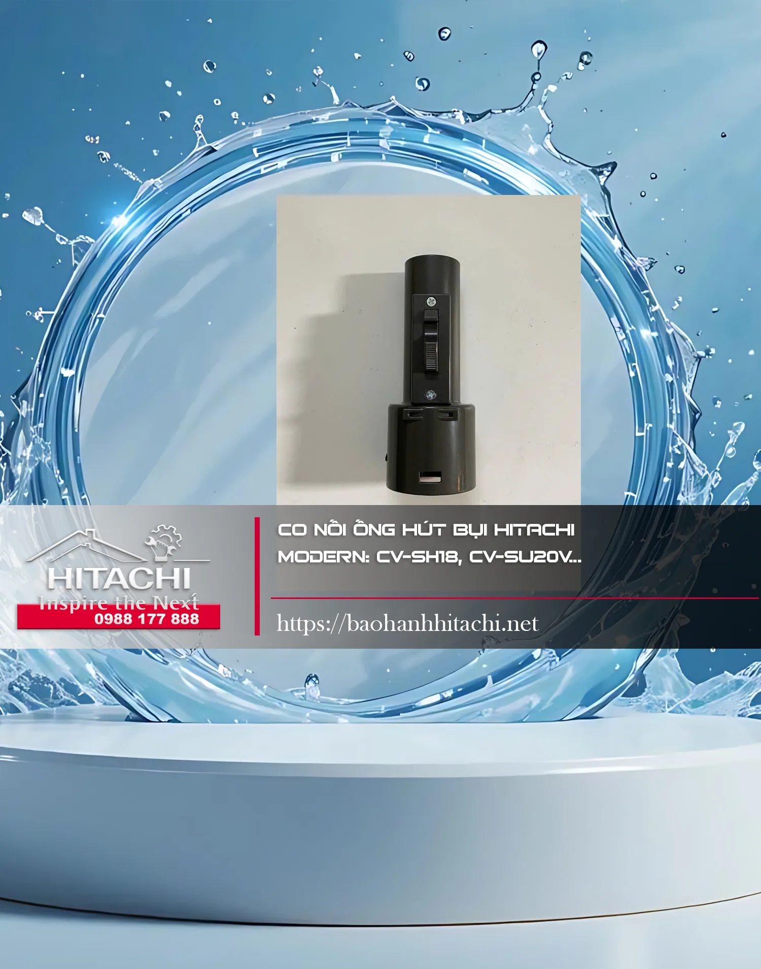 Cảm biến dò bụi Hitachi cho máy lạnh và các thiết bị điện tử, giúp phát hiện bụi mịn và bảo vệ hệ thống điều hòa, phù hợp cho các dòng CV-SH18, CV-SU20V... của điện tử Điện Lạnh Nguyên Dương.