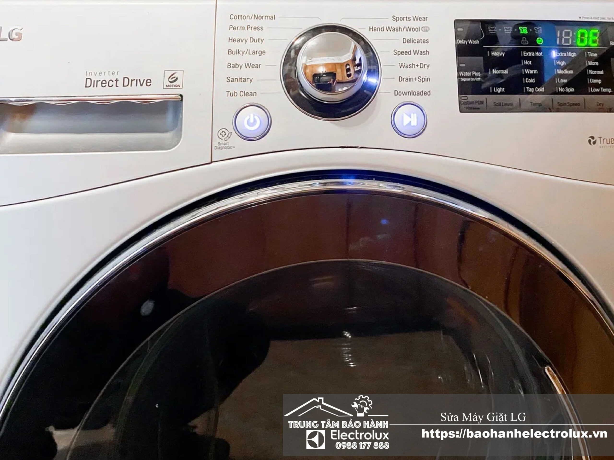 Sửa máy giặt LG Uy tín