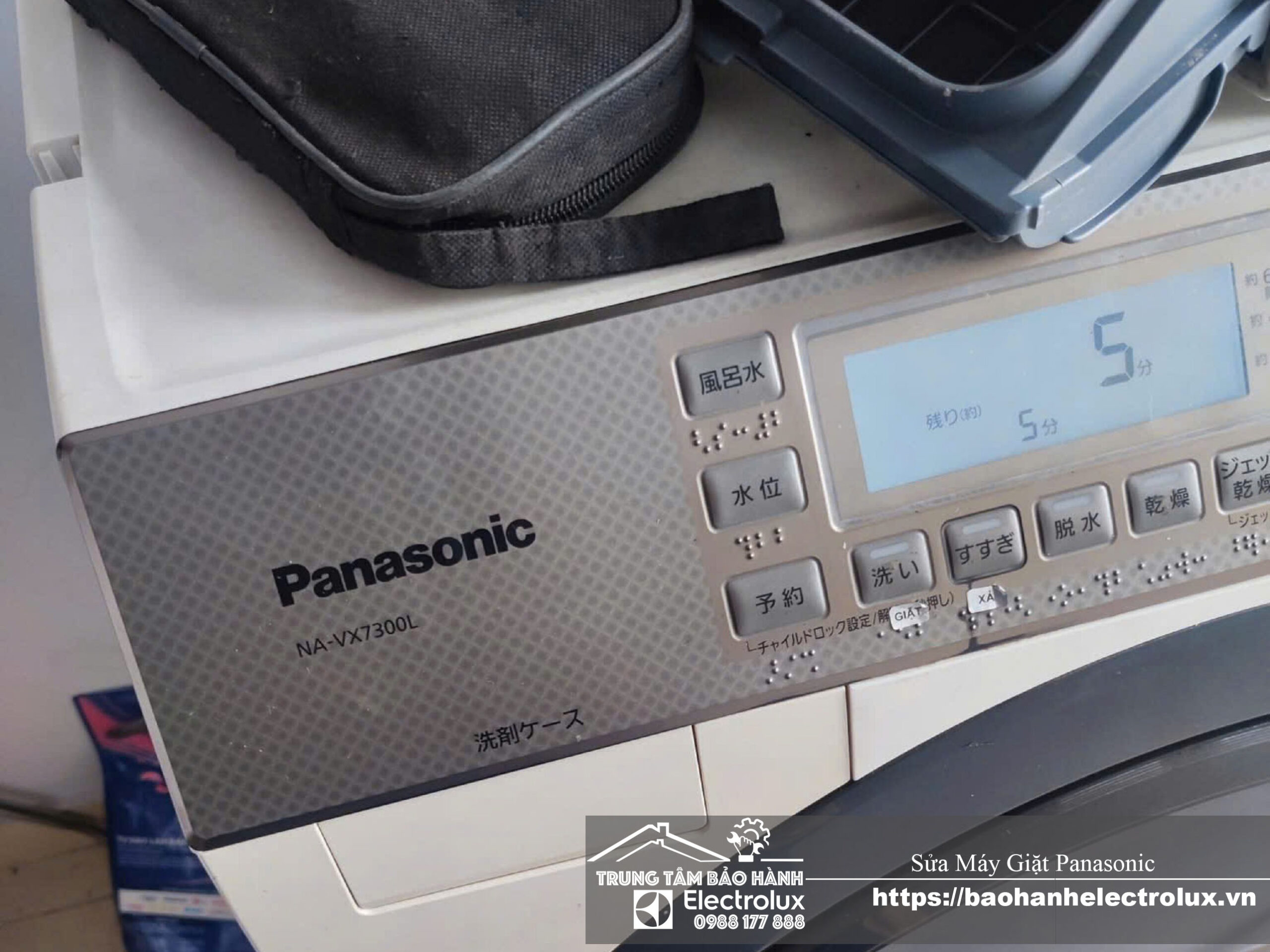 Sửa máy giặt Panasonic