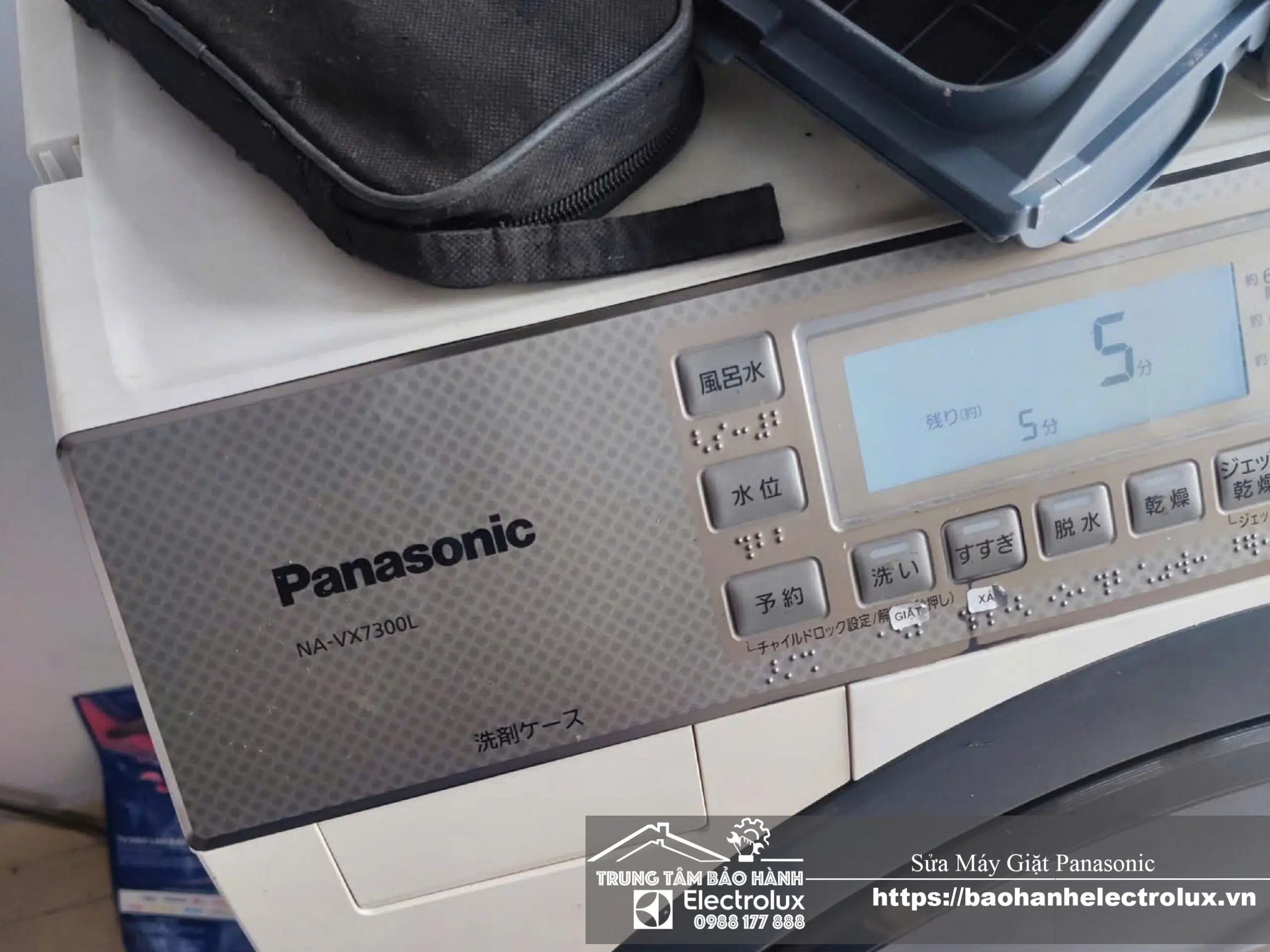 Sửa máy giặt Panasonic