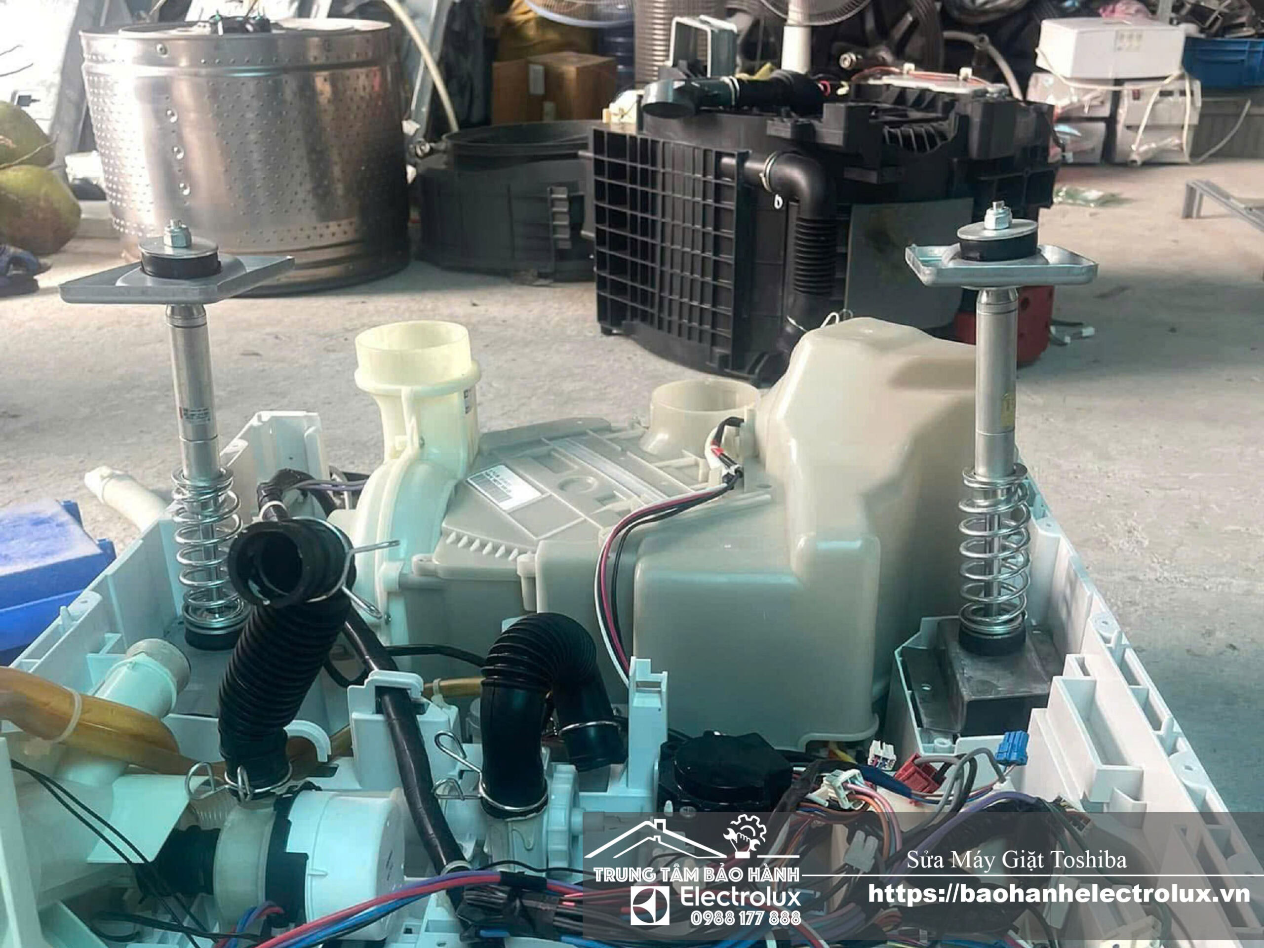 Sửa máy giặt Toshiba