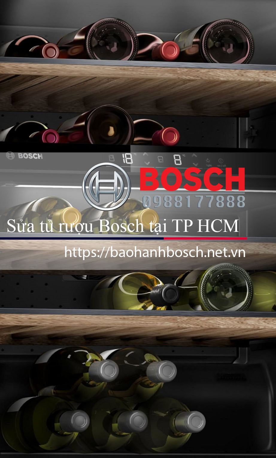 Sửa tủ rượu Bosch tại TP HCM Uy tín