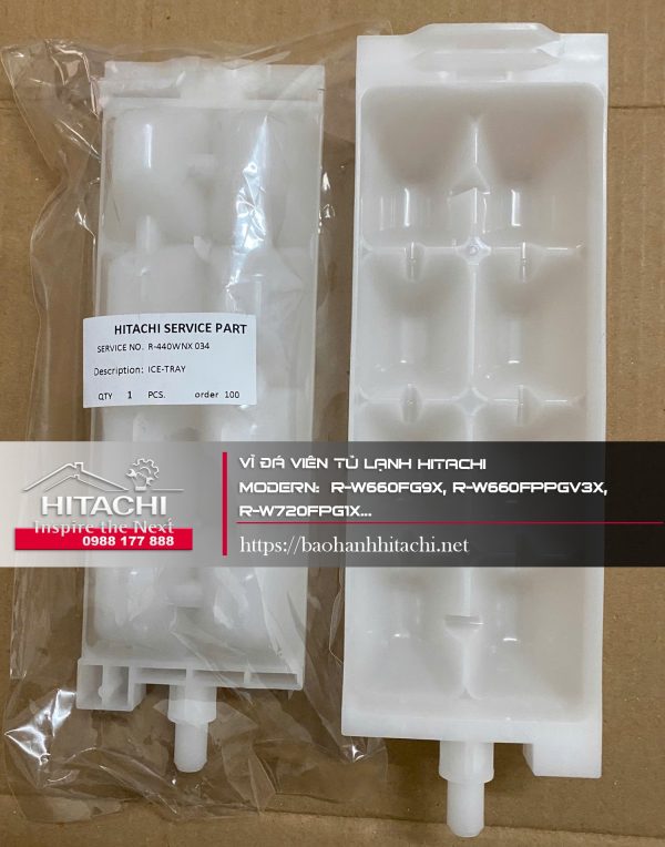 Vỉ đá viên tủ lạnh Hitachi Modern R-W660FG9X, R-W660FPPGV3X, R-W720FPG1X...
