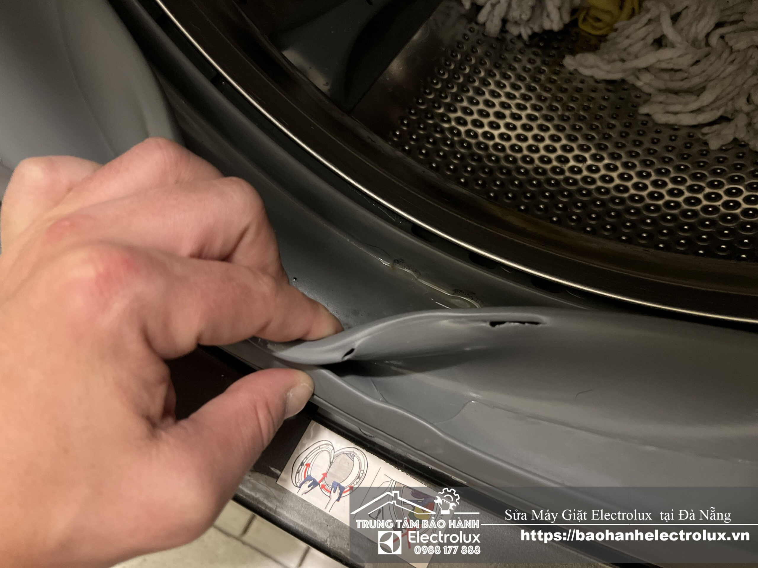 Dịch vụ Sửa máy giặt Electrolux tại Đà Nẵng hỗ trợ thay gioăng máy giặt Electrolux tại nhà