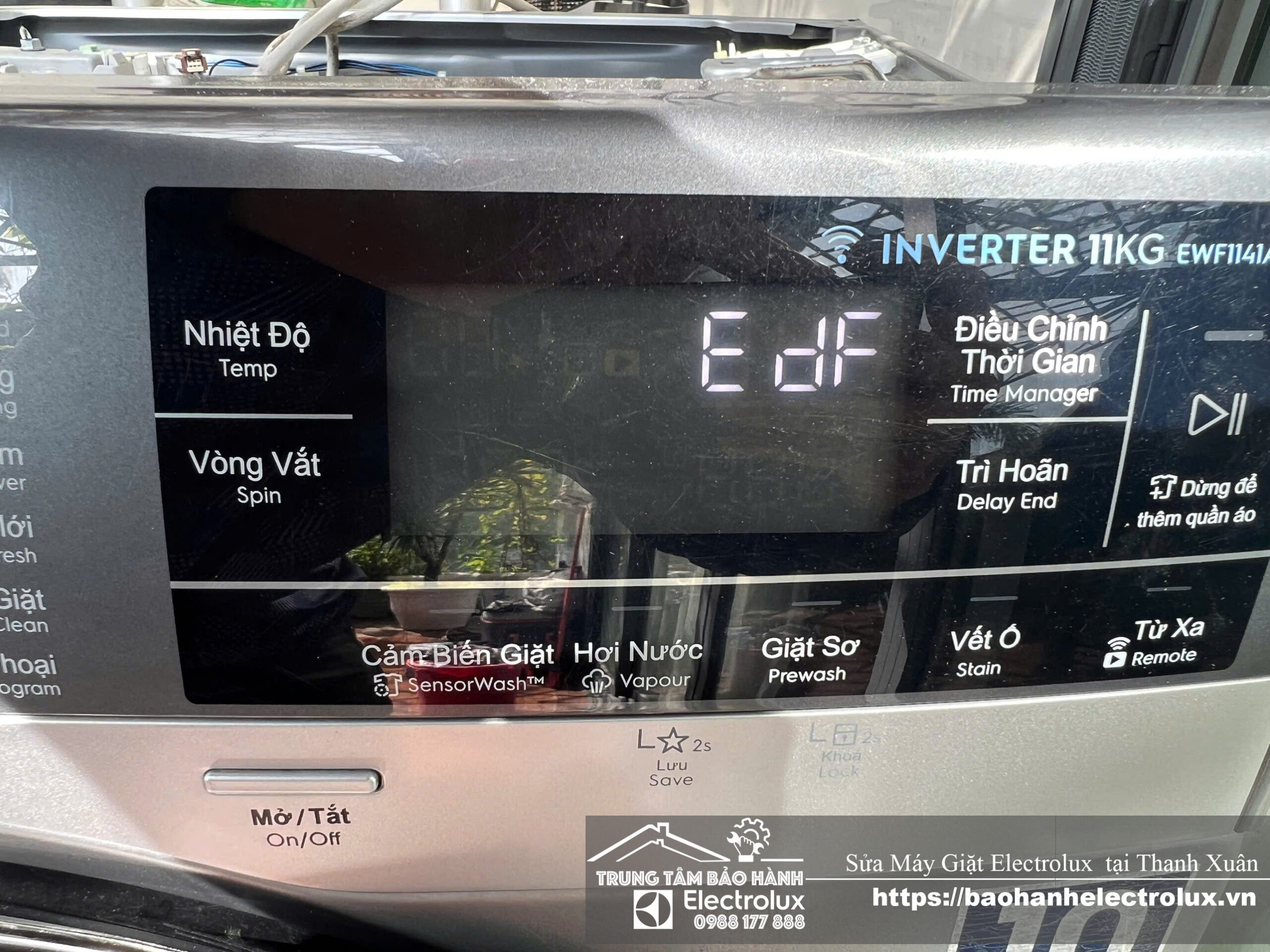 Dịch vụ sửa máy giặt Electrolux tại Thanh Xuân