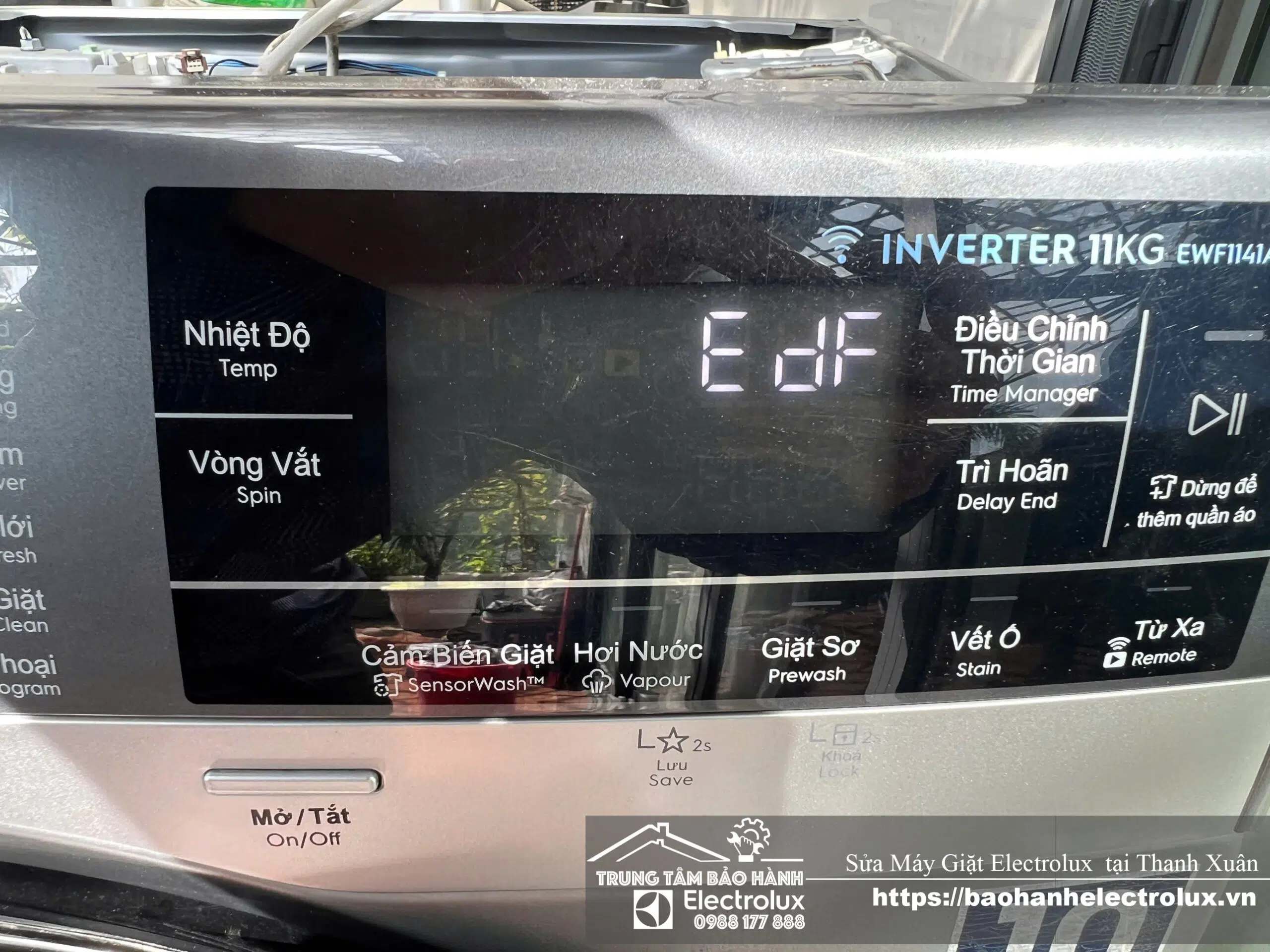 Dịch vụ sửa máy giặt Electrolux tại Thanh Xuân