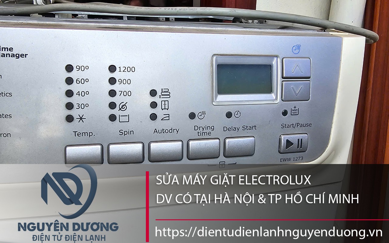 sửa chữa máy giặt electrolux tại tp hồ chí minh