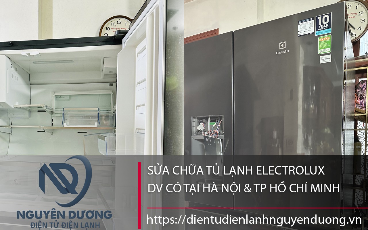 sửa chữa tủ lạnh electrolux