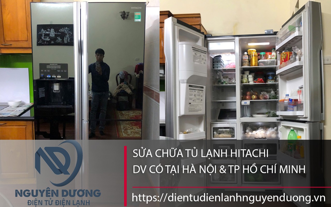 sửa chữa tủ lạnh hitachi chính hãng tại hà nội và tp hồ chí minh