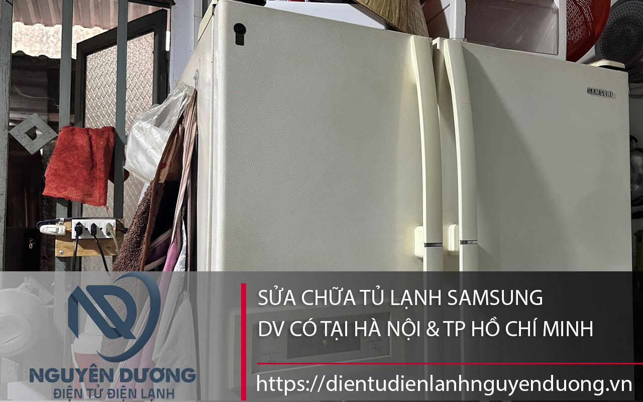sửa chữa tủ lạnh samsung tại nhà