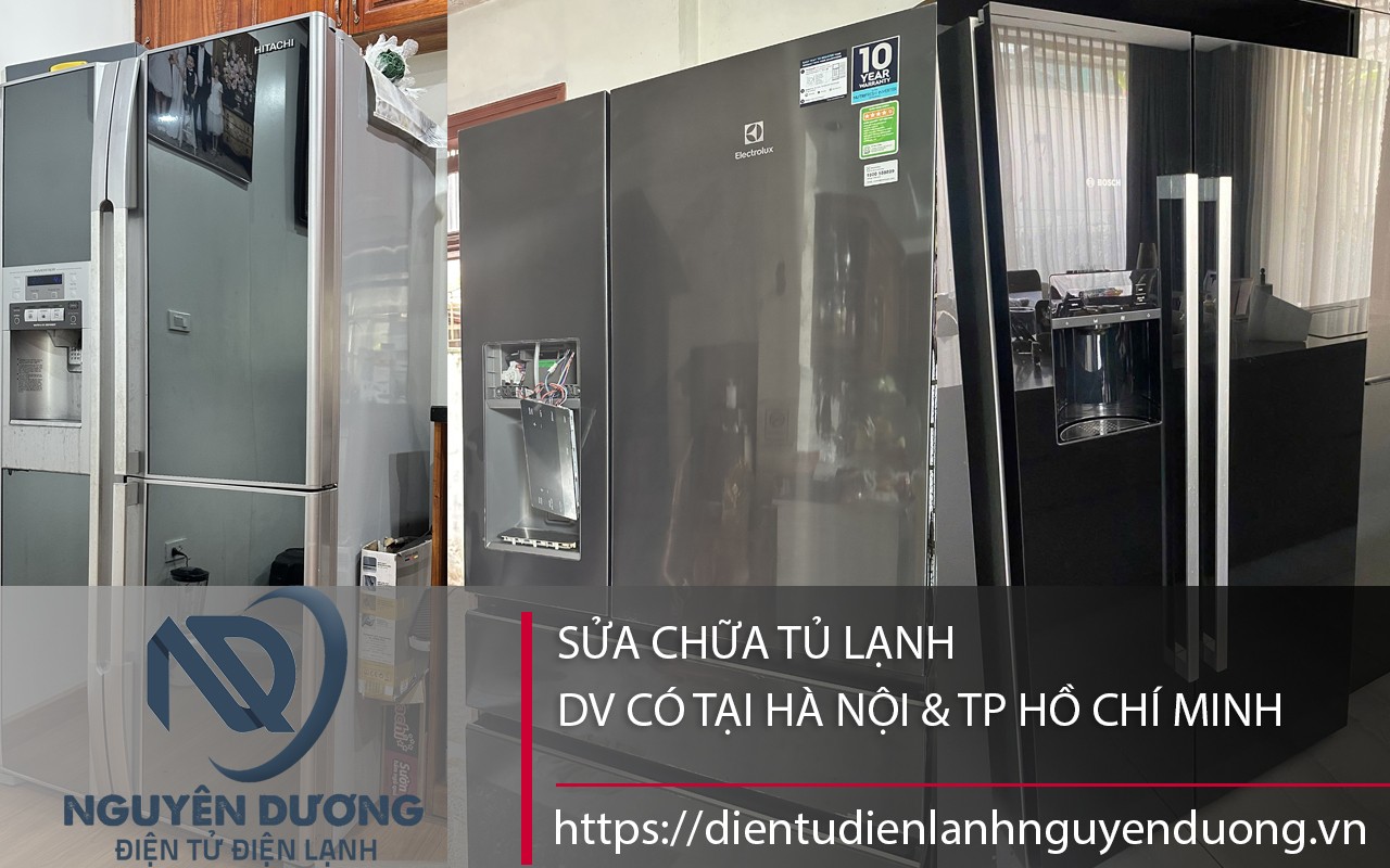 sửa chữa tủ lạnh chính hãng tại nhà