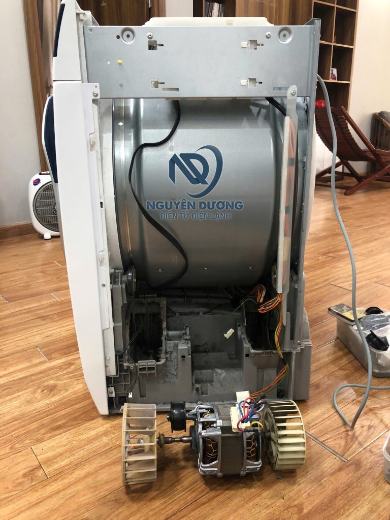 sửa máy sấy electrolux