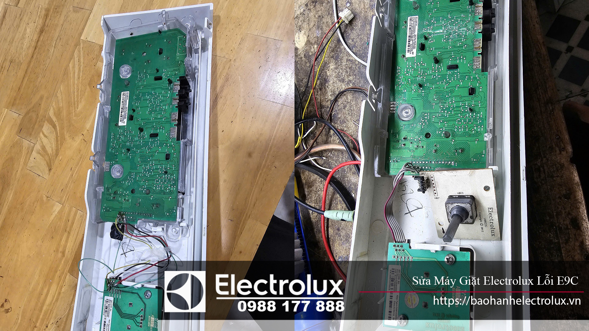 Máy giặt Electrolux lỗi E9C