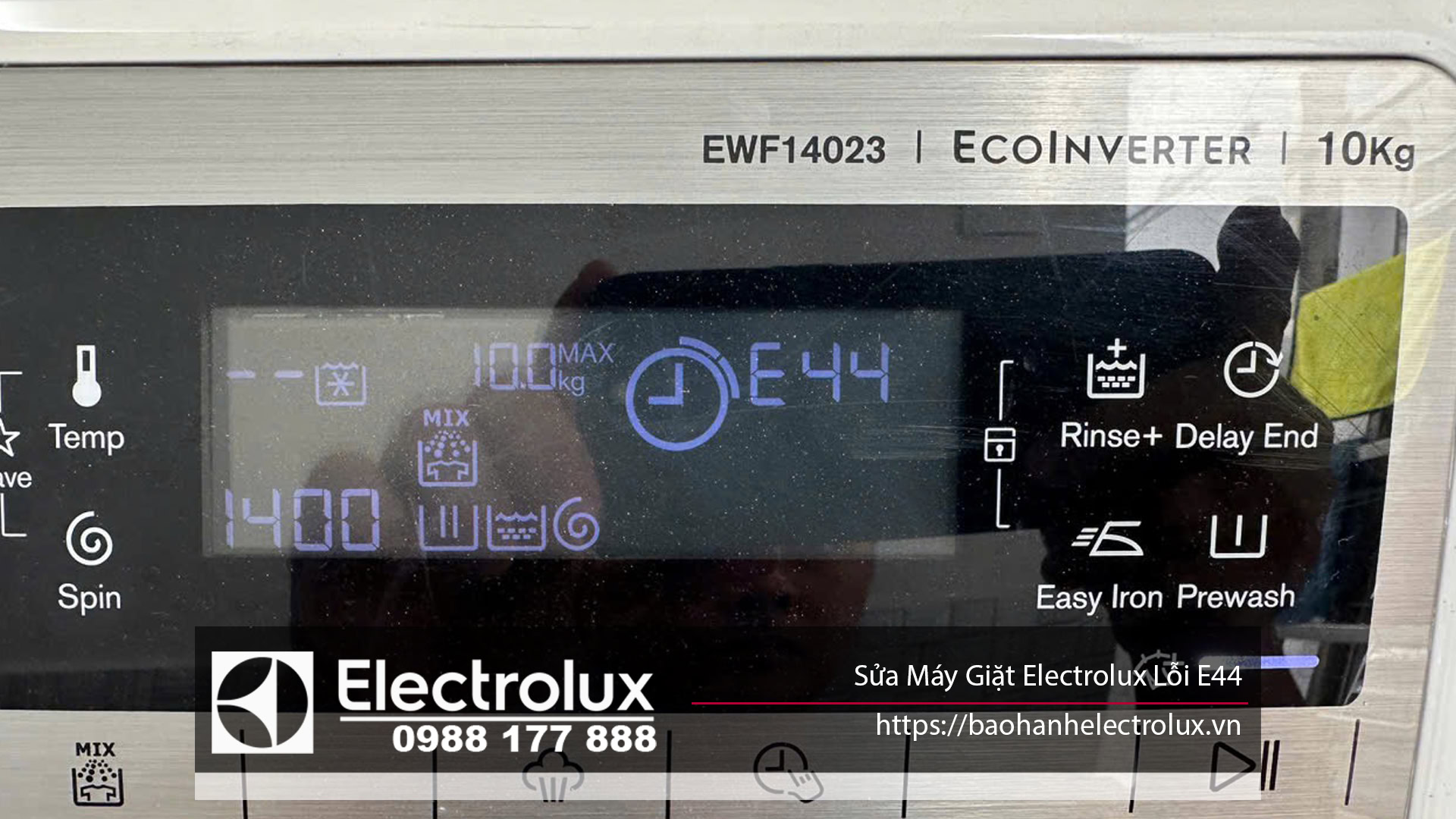 Sửa máy giặt Electrolux lỗi E44