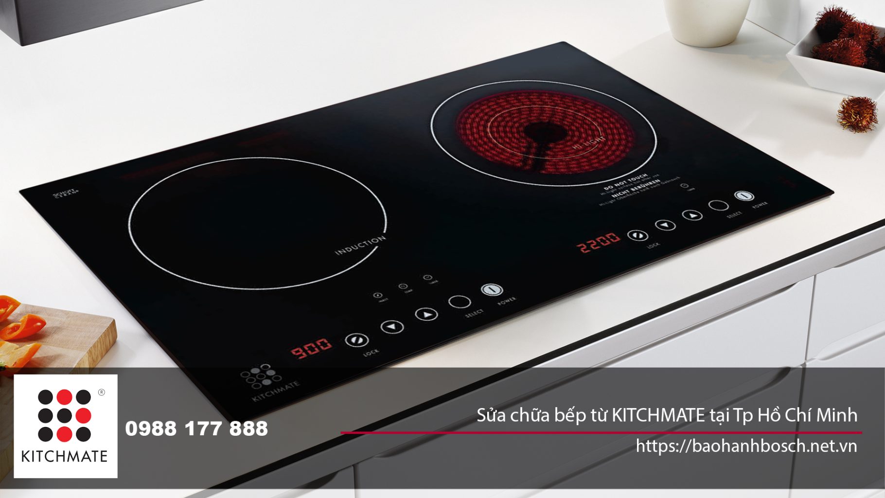 Sửa chữa bếp từ Kitchmate tại Tp Hồ CHí Minh
