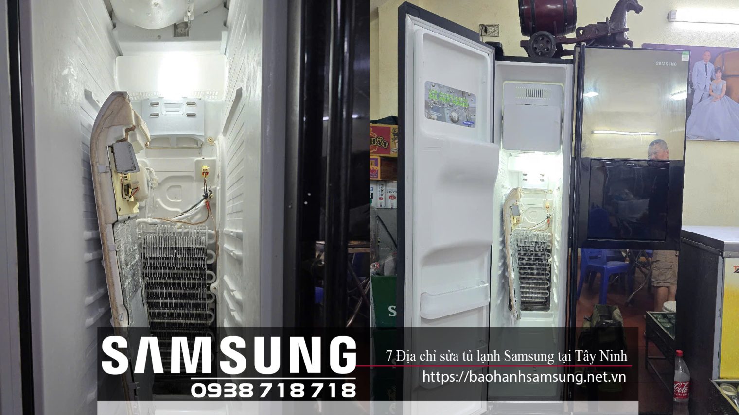 Sửa chữa tủ lạnh Samsung tại Tây Ninh,