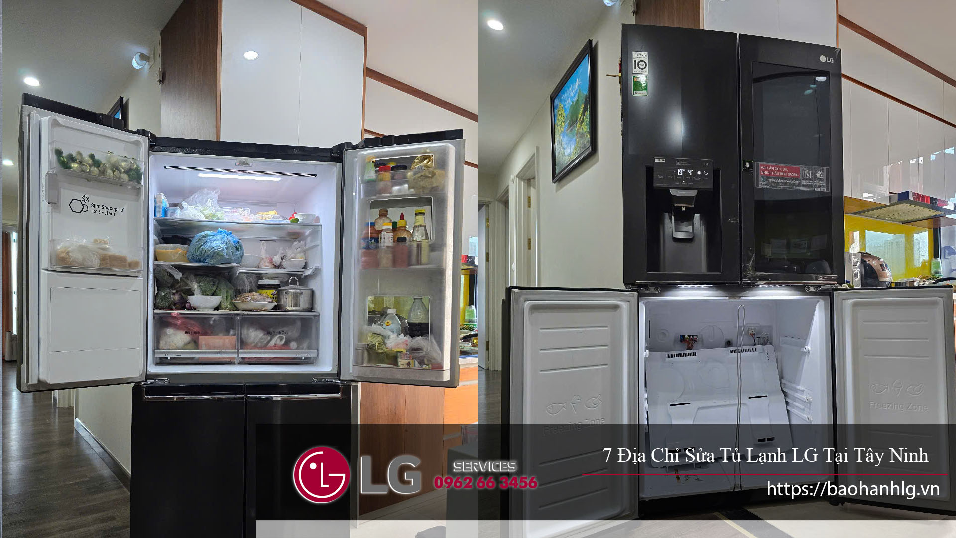 7 địa chỉ sửa chữa tủ lạnh LG tại Tây Ninh