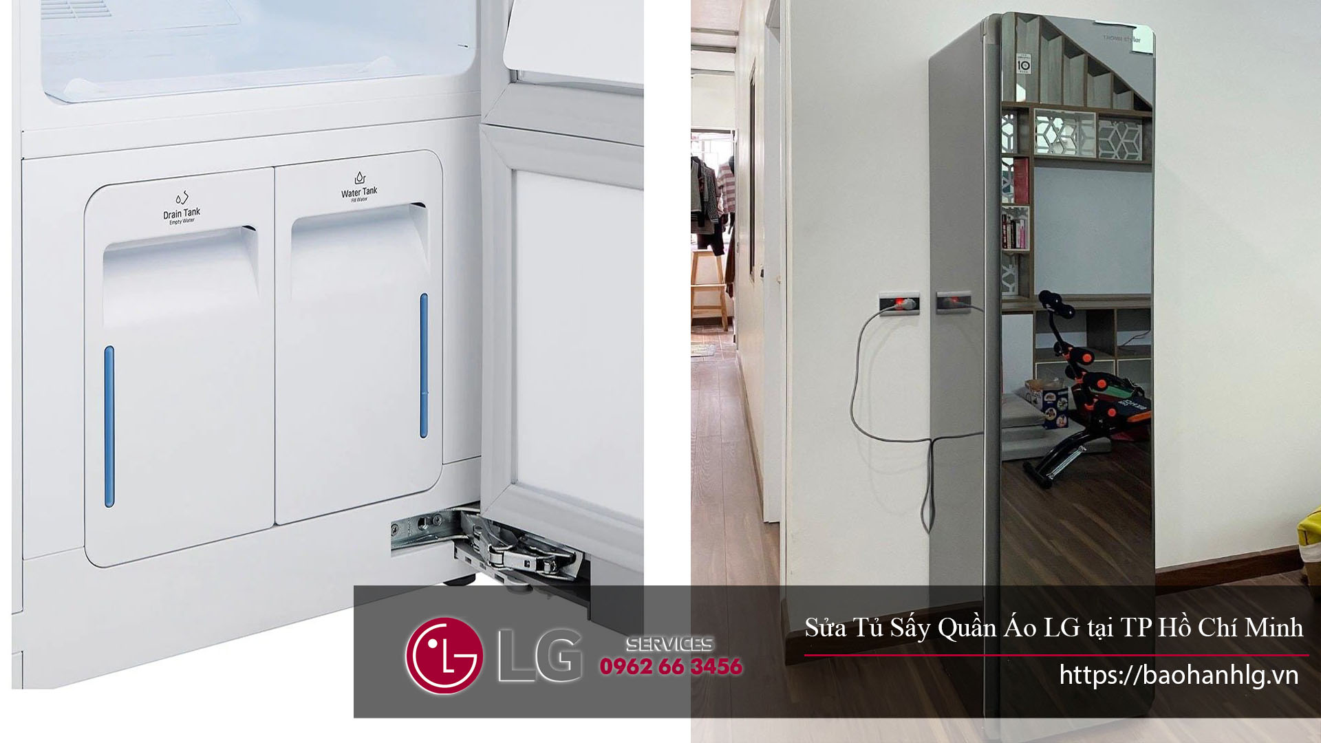 Sửa tủ sấy quần áo LG Uy tín tại Tp Hồ Chí Minh