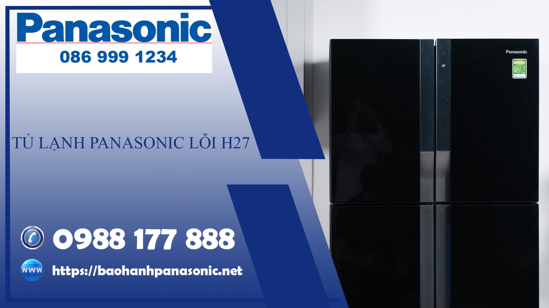 Tủ lạnh Panasonic lỗi H27