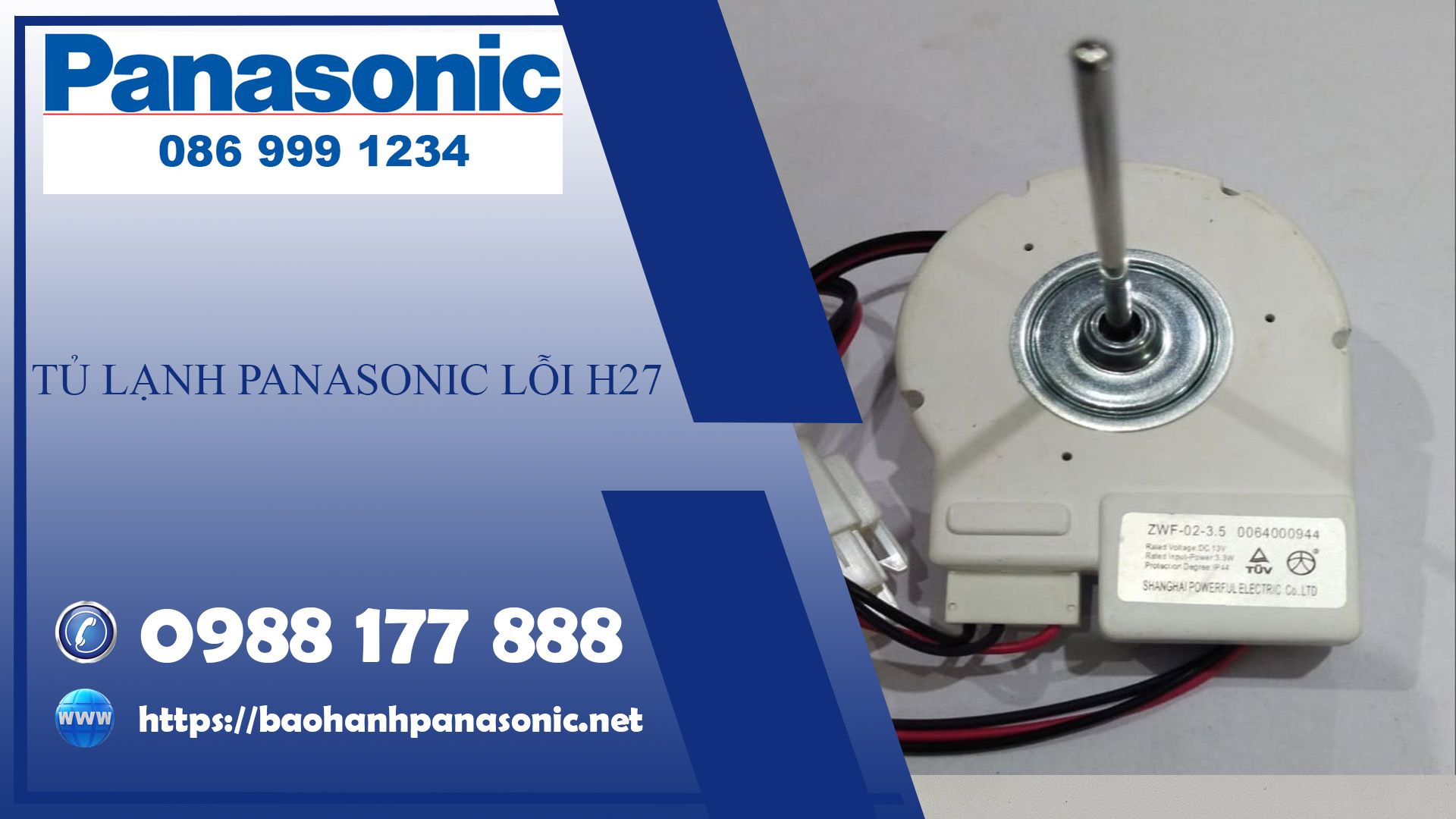 Tủ lạnh Panasonic lỗi H27