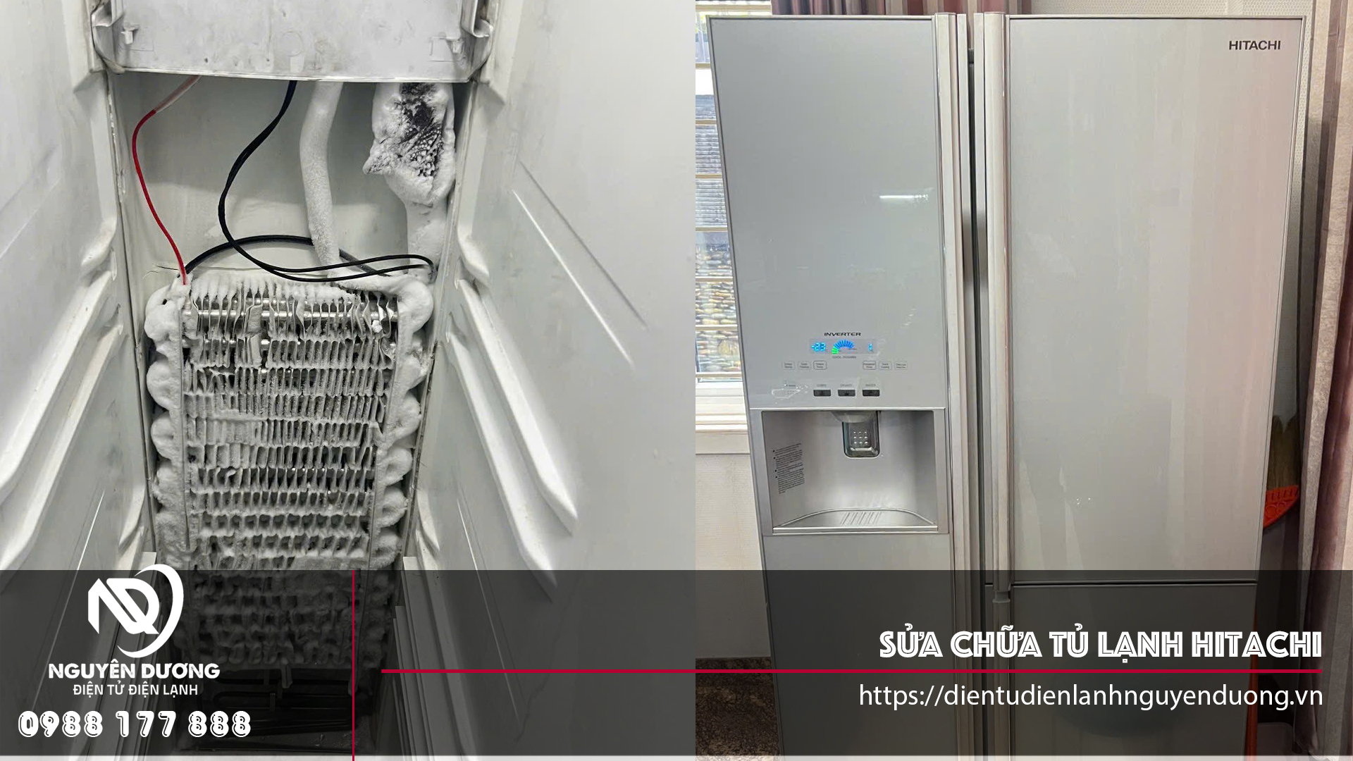 Sửa Chữa Tủ Lạnh Hitachi Chính Hãng Tại Nhà