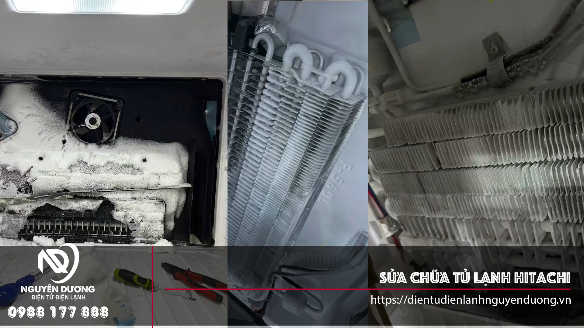 sửa chữa tủ lạnh hitachi