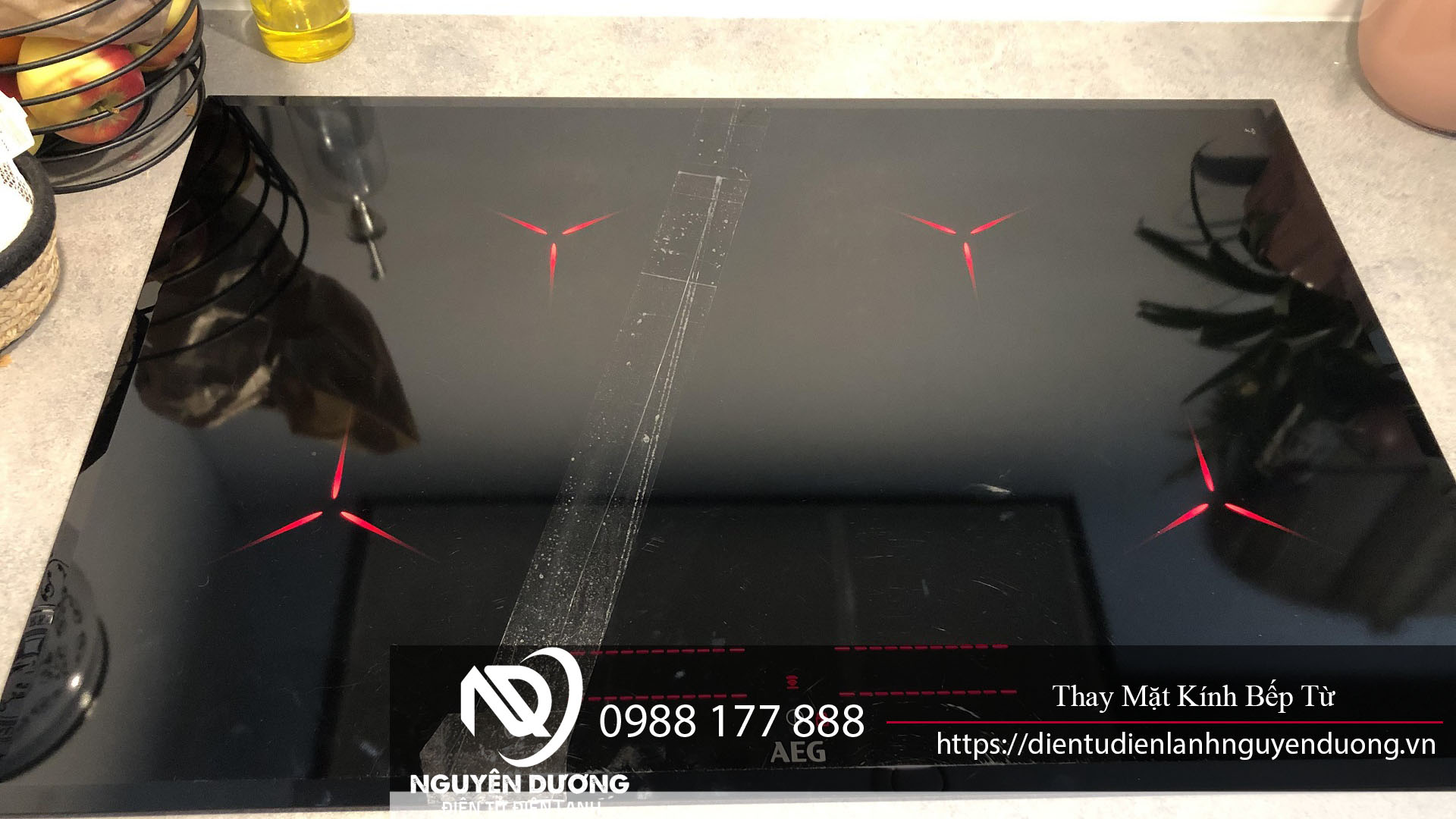 Thay mặt kính bếp từ