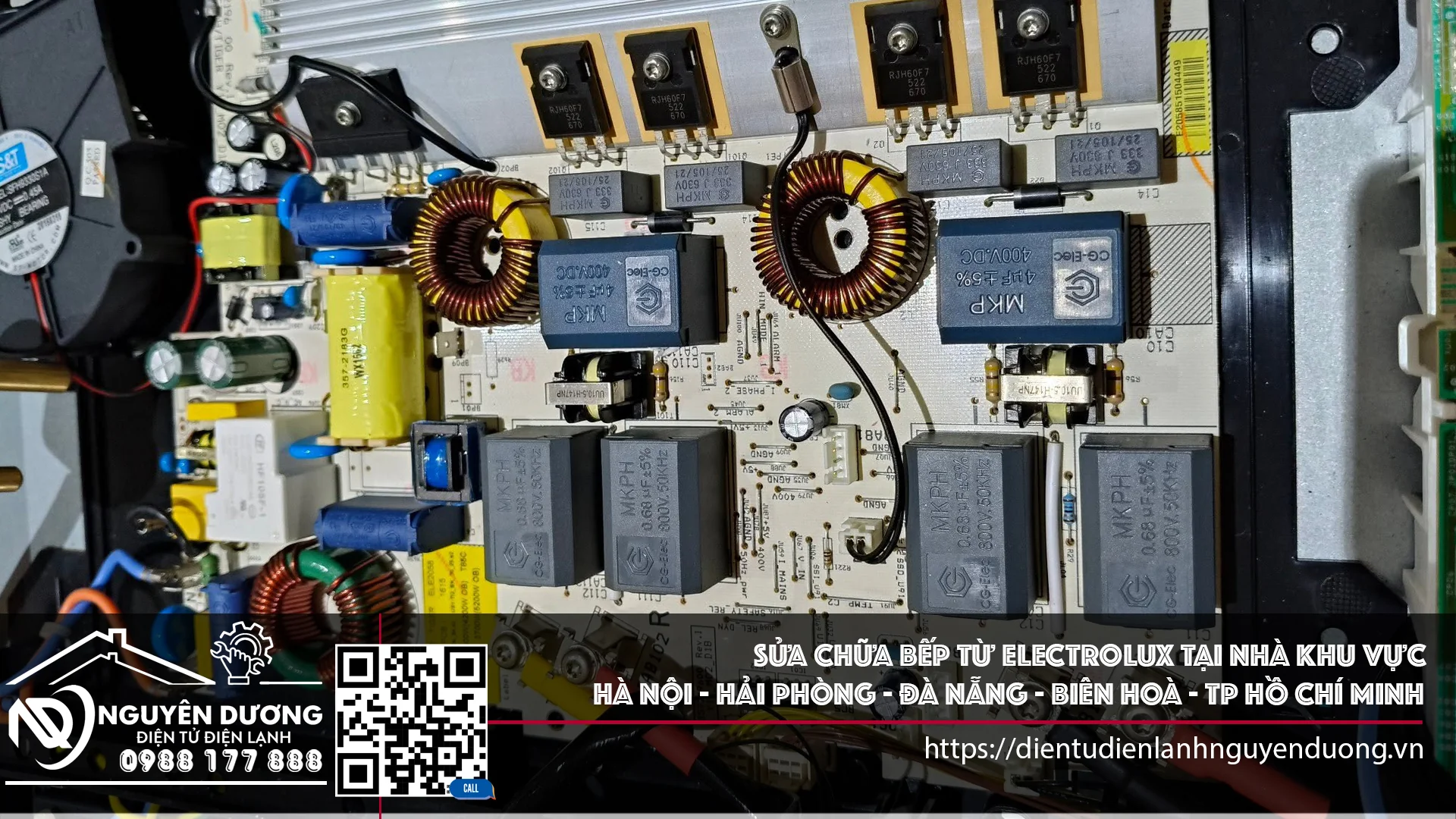 Sửa Chữa Bếp Từ Electrolux Tại Nhà Khu Vực Hà Nội - Đà Nẵng - Biên Hòa - Tp Hồ Chí Minh