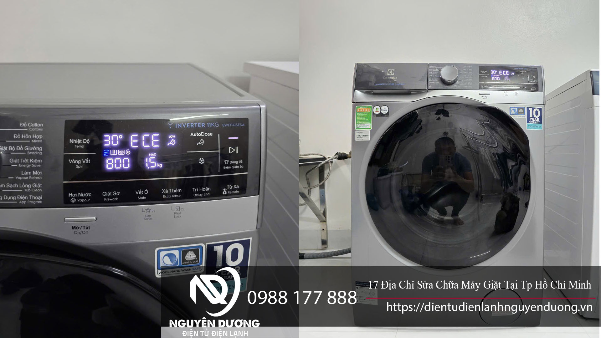 sửa chữa máy giặt tại Tp Hồ Chí Minh