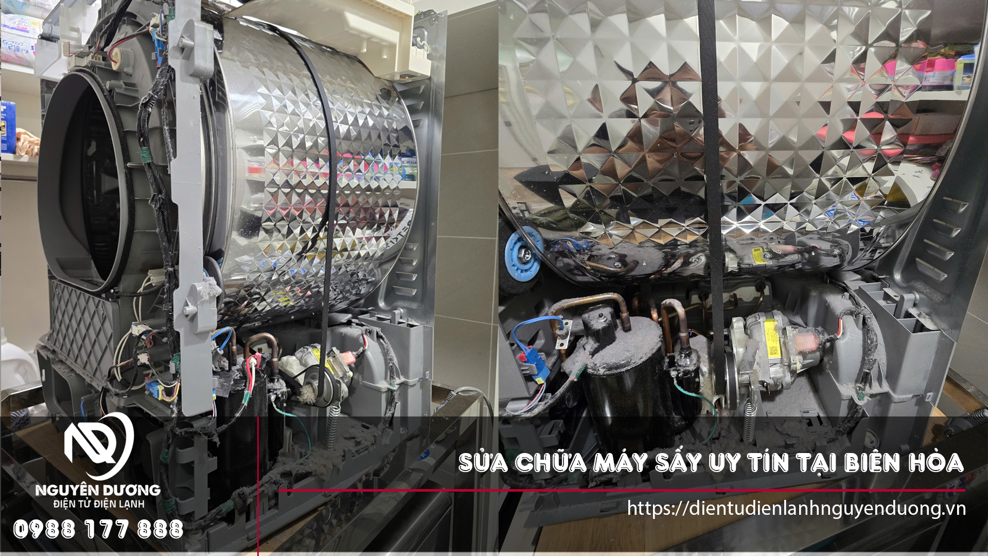 Sửa chữa máy sấy tại Biên Hòa uy tín