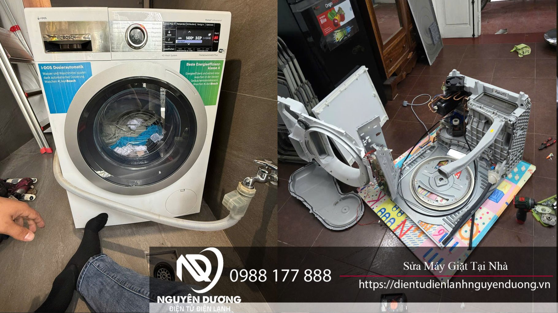 Sửa máy giặt tại nhà