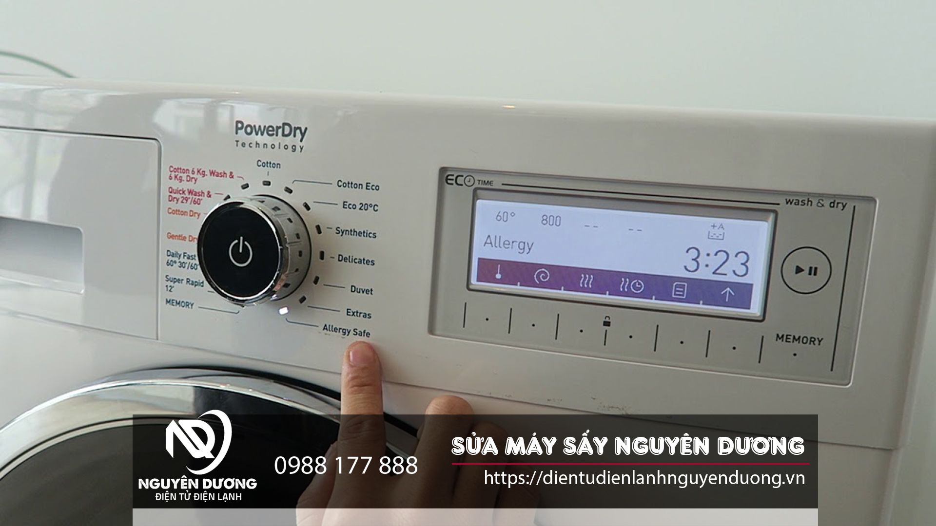 sửa máy sấy nguyên dương