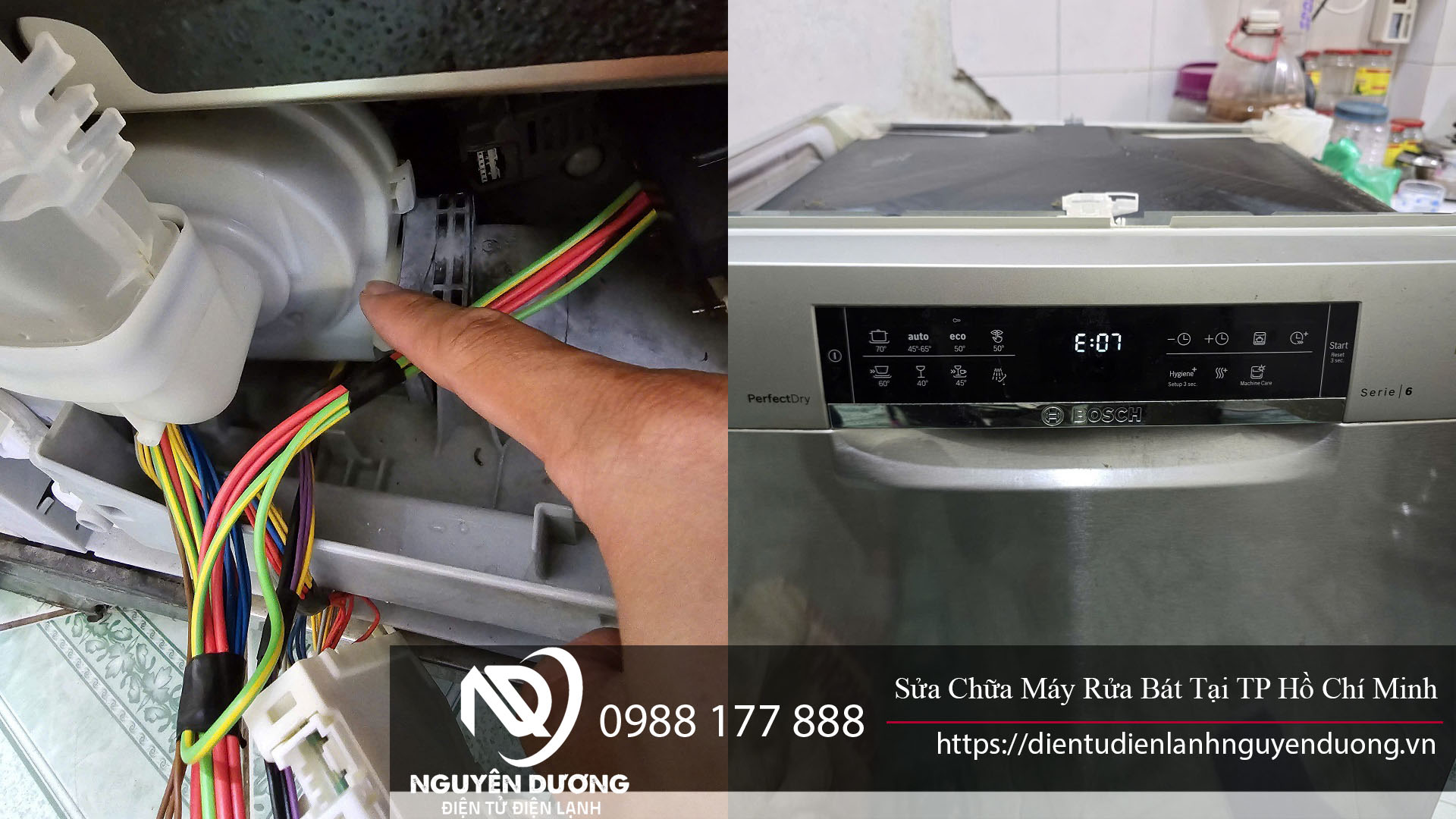sửa chữa máy rửa bát uy tín tại TP Hồ Chí Minh