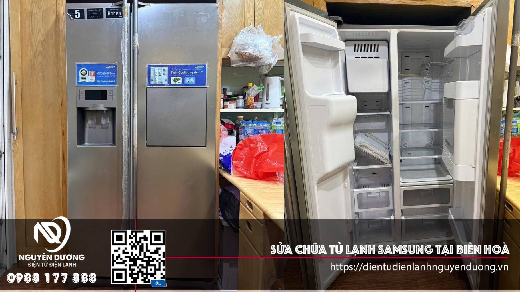 Sửa chữa tủ lạnh Samsung tại Biên Hoà