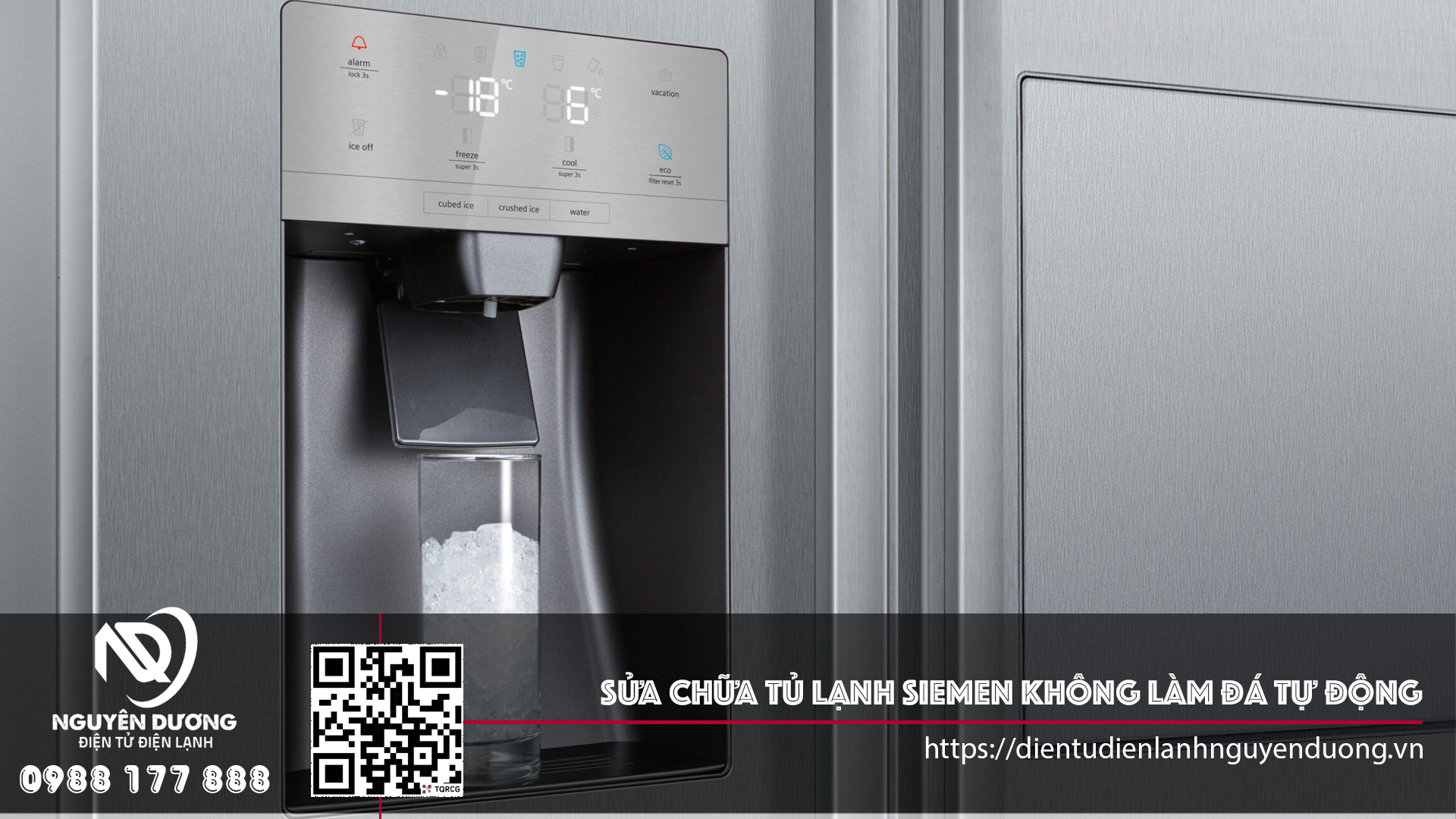 Sửa Chữa Tủ Lạnh Siemen Không Làm Đá Rơi