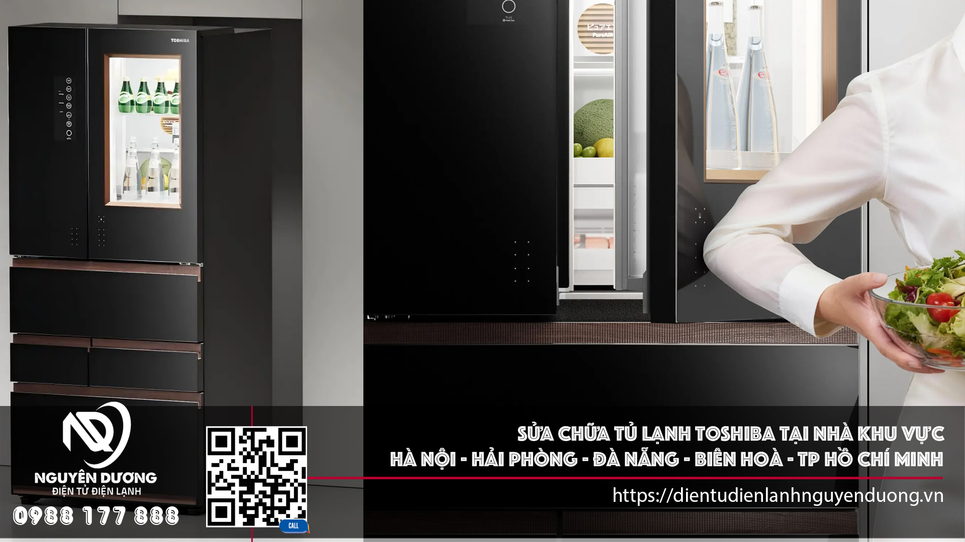 Sửa Chữa Tủ Lạnh Toshiba Tại Nhà Khu Vực Hà Nội - Hải Phòng - Đà Nẵng - Biên Hoà - Tp Hồ Chí Minh