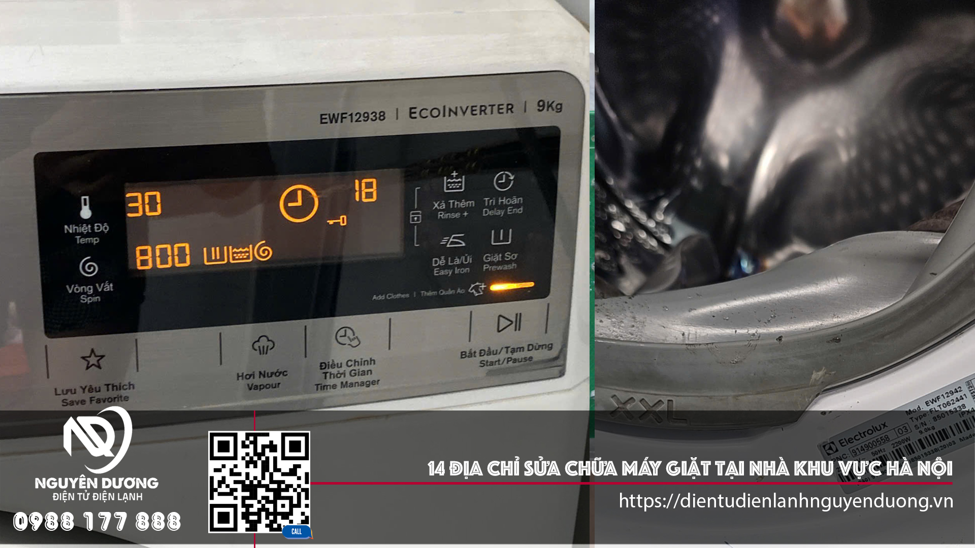 14 Địa Chỉ Sửa Chữa Máy Giặt Tại Nhà Uy Tín tại Hà Nội