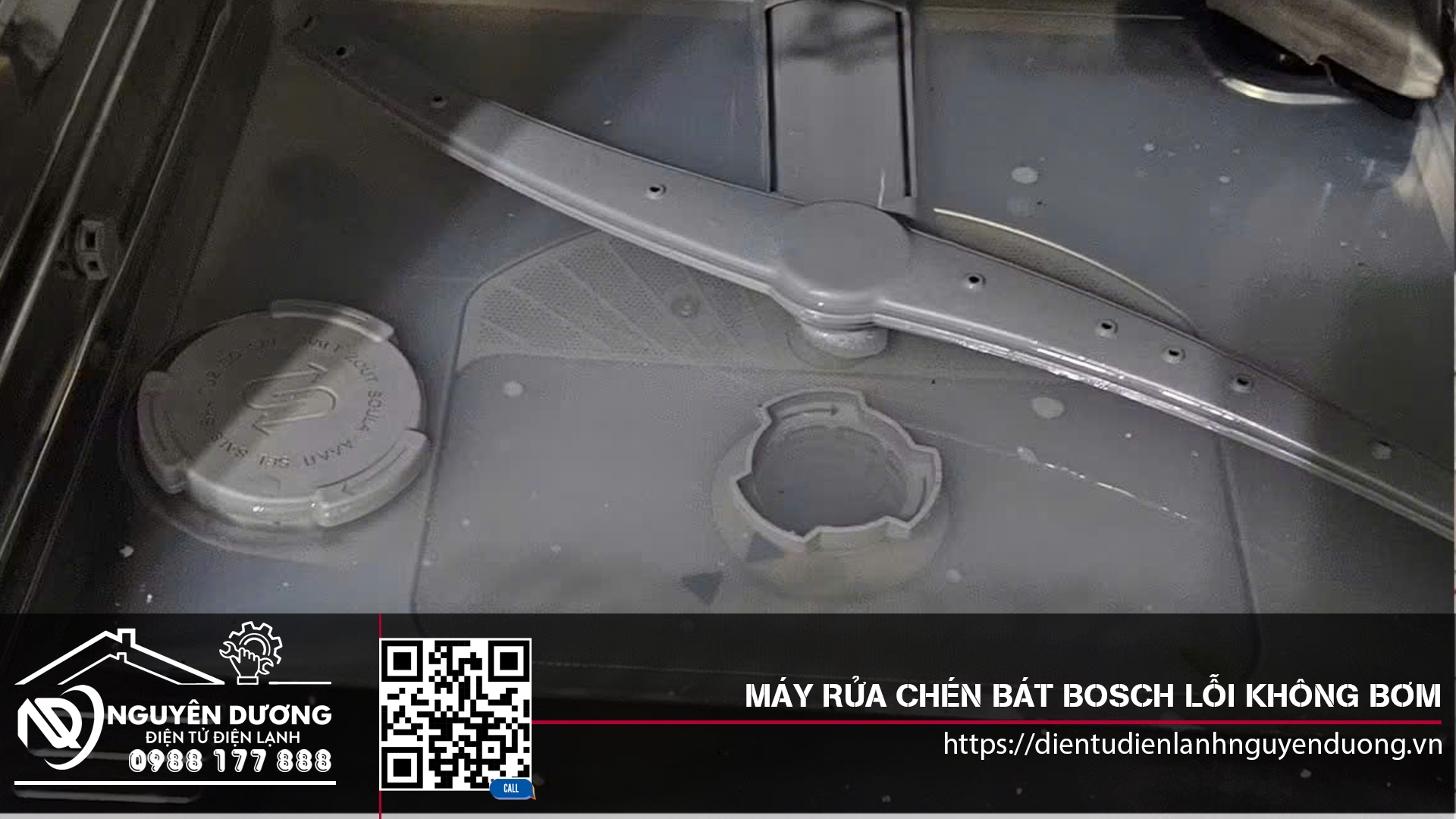 Máy Rửa Chén Bát Bosch Lỗi Không Bơm