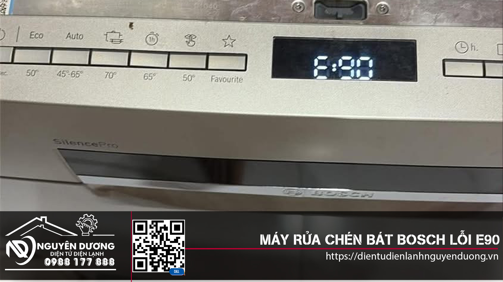 Máy Rửa Chén Bát Bosch Lỗi E90