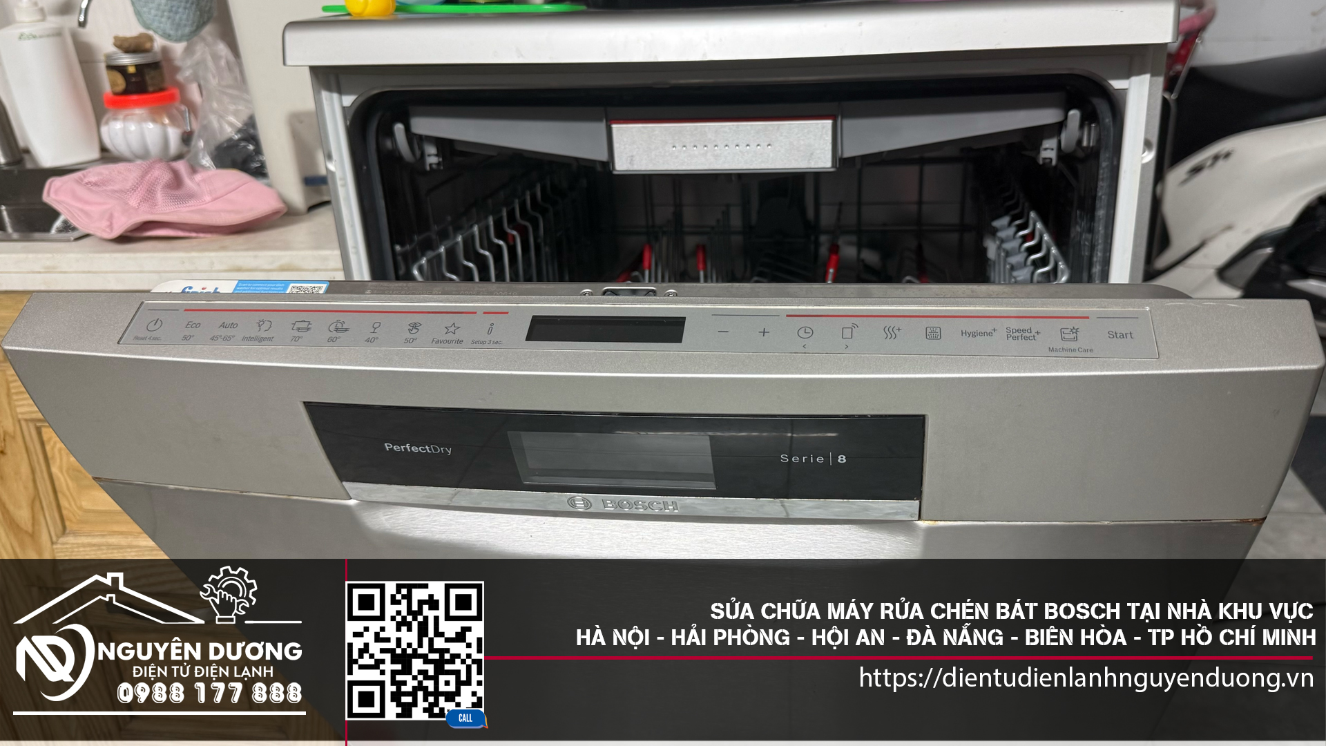 Sửa Chữa Máy Rửa Chén Bát Bosch Tại Nhà Khu Vực Hà Nội - Hải Phòng - Đà Nẵng - Biên Hòa - Tp Hồ Chí Minh